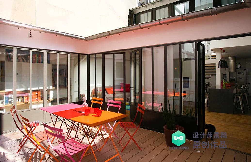 庭院防腐木颜色搭配效果图,庭院怎么铺装防腐木