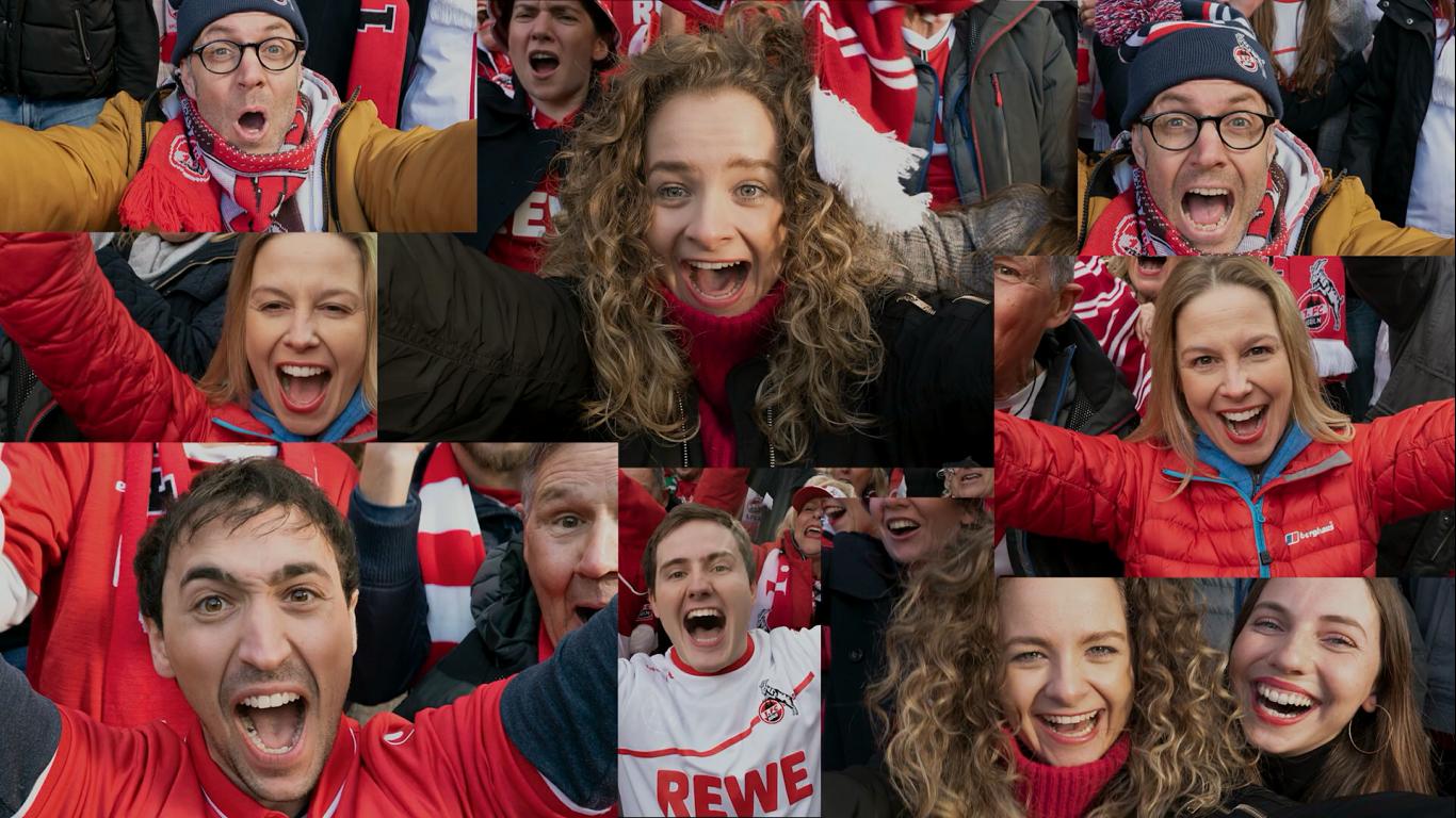 即可为球队加油又可玩自拍的围巾