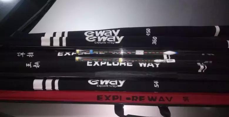 钓鱼人一般必备几根钓竿,钓鱼最重要的两根竿