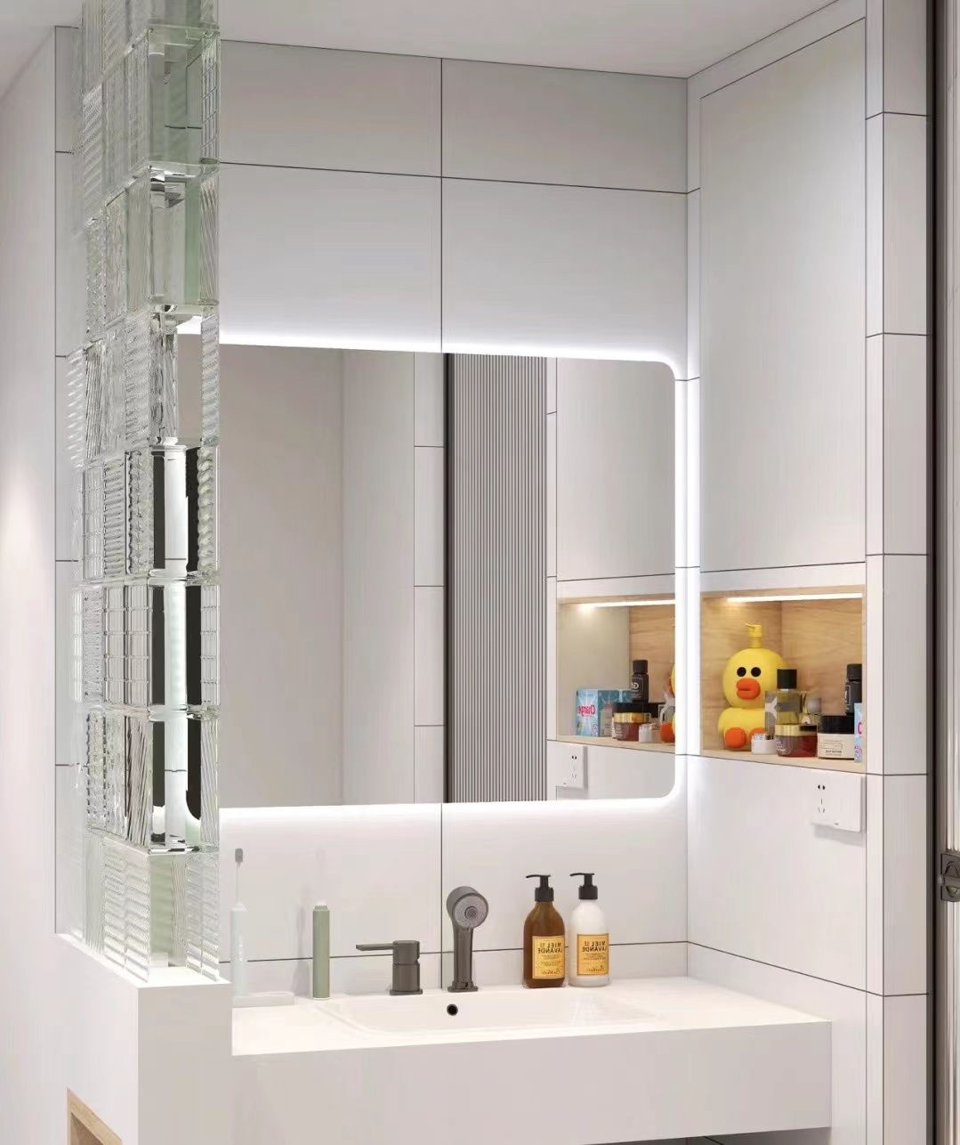 极窄超长卫生间最佳布局图,超小卫生间设计有哪些技巧