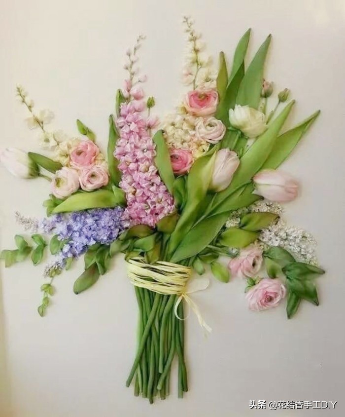 刺绣精美图案,刺绣立体福字