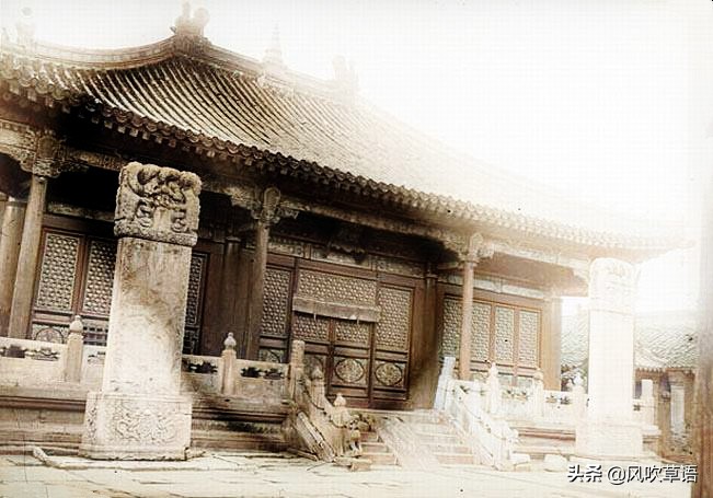 老照片1928年山西省五台山旧貌,忻州五台山影像