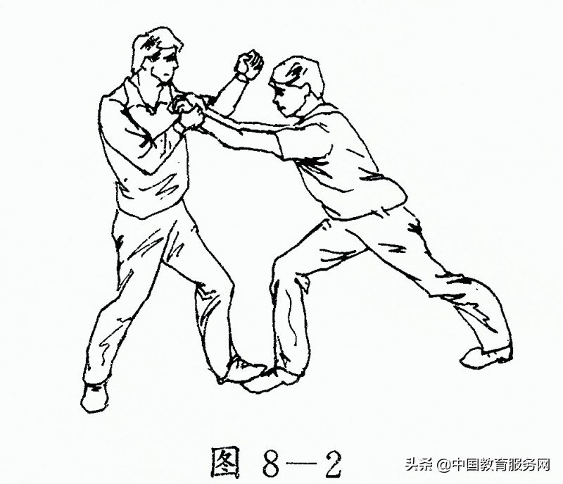 先发制人招数,击肘技巧