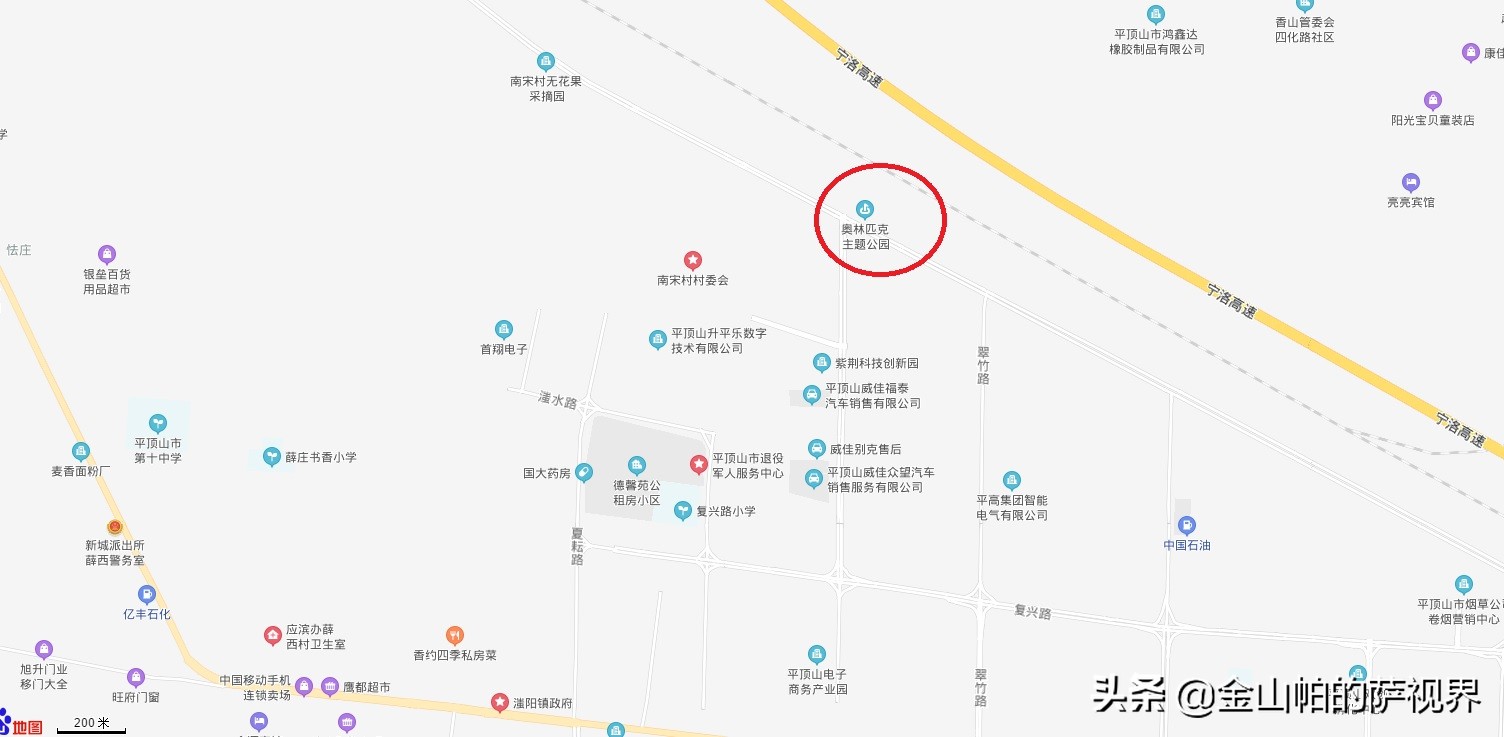 平顶山奥林匹克花园在哪,平顶山奥林匹克地址