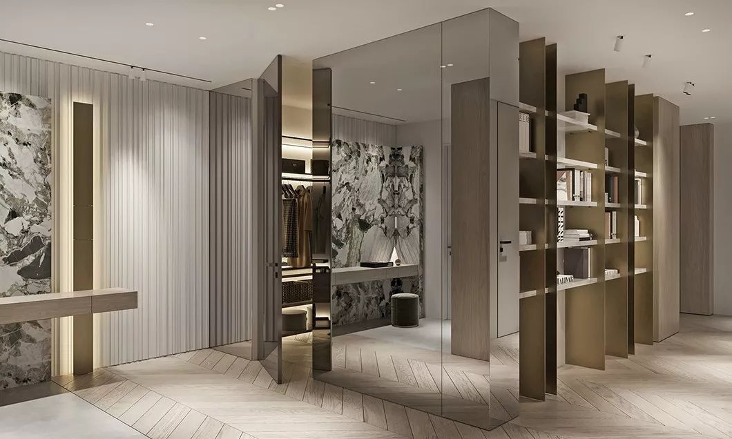 简约舒适高级质感住宅,高级灰现代简约住宅