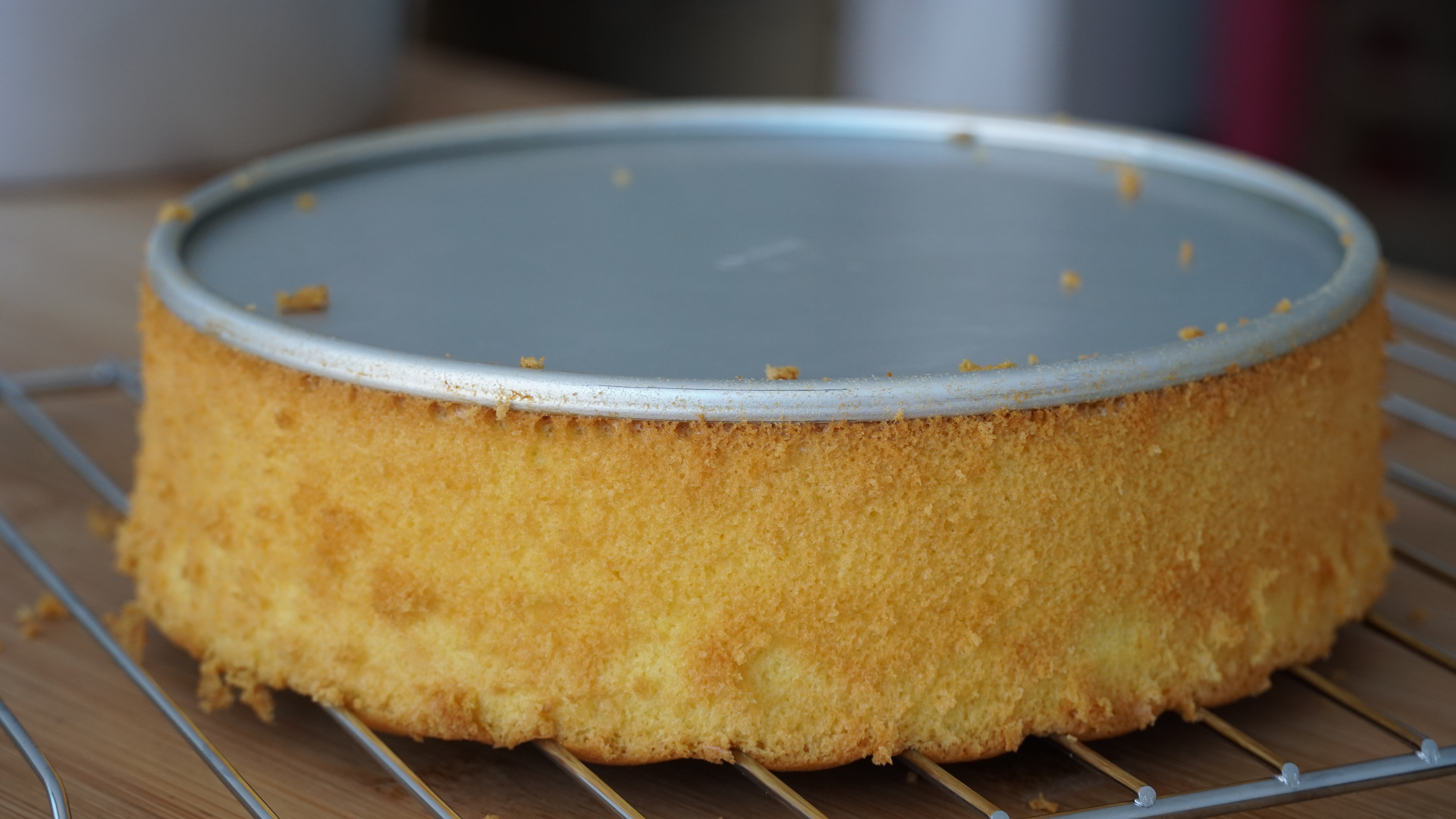 肉松戚风蛋糕8寸四个鸡蛋的做法,5个鸡蛋做戚风蛋糕的最佳配方