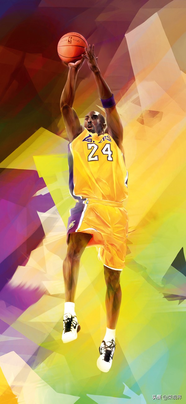 篮球手绘插画图,nbaai插画