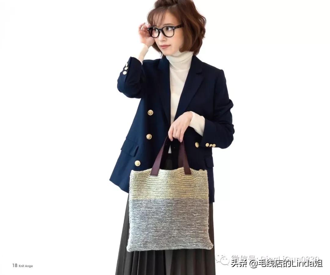 二十多款时尚的钩针包包图解,最新款的包包钩针图解