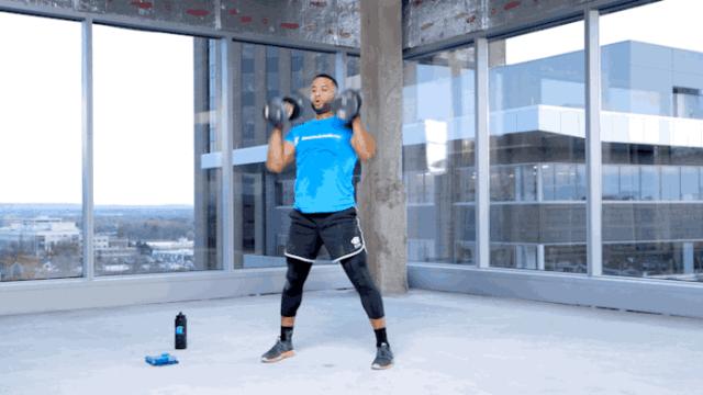 最好的哑铃全身增肌动作,三分化训练计划哑铃家庭版全套