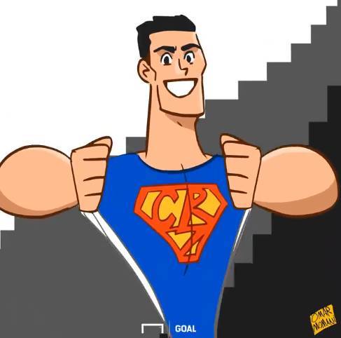 c罗进球后跑向了齐达内,c罗进球后疯狂庆祝被拉莫斯拉住