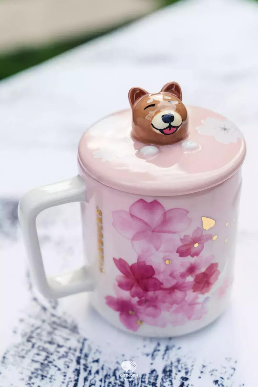 星巴克最新樱花杯,星巴克2019樱花季杯子