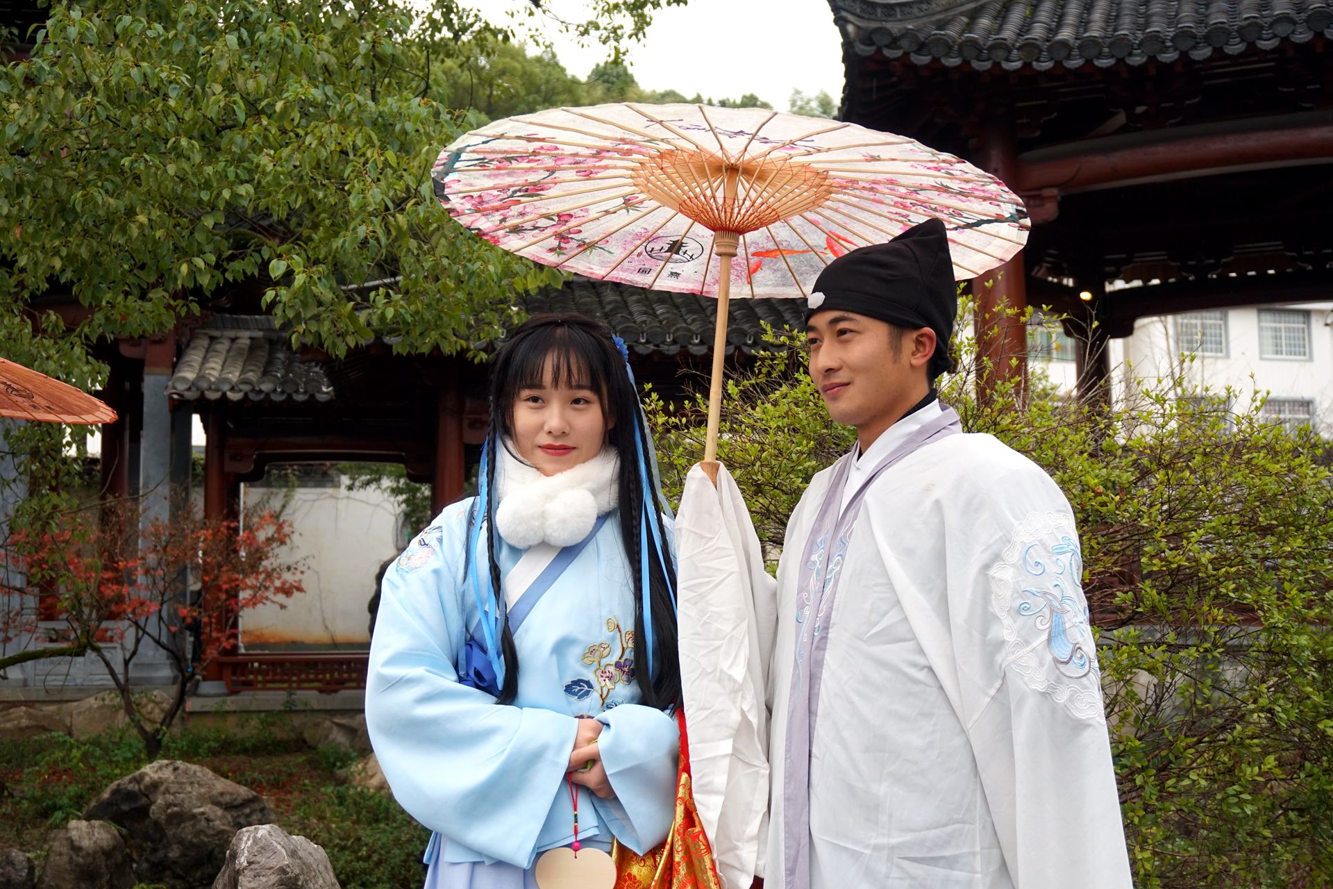 烟雨熹园穿越千年,谈一场宋朝的恋爱