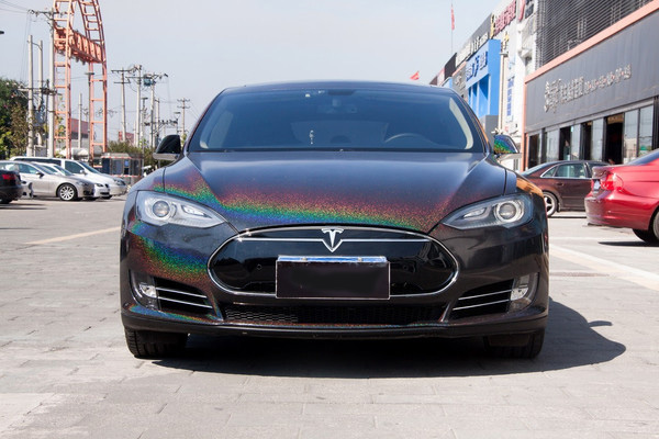 改色膜魔幻星空,苏州专业特斯拉改色贴膜