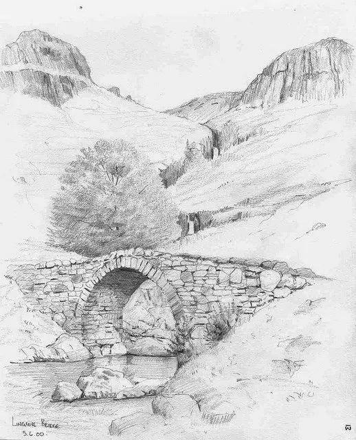 这些绝美的摄影每一张都值得珍藏,40张经典素描风景图快来临摹吧