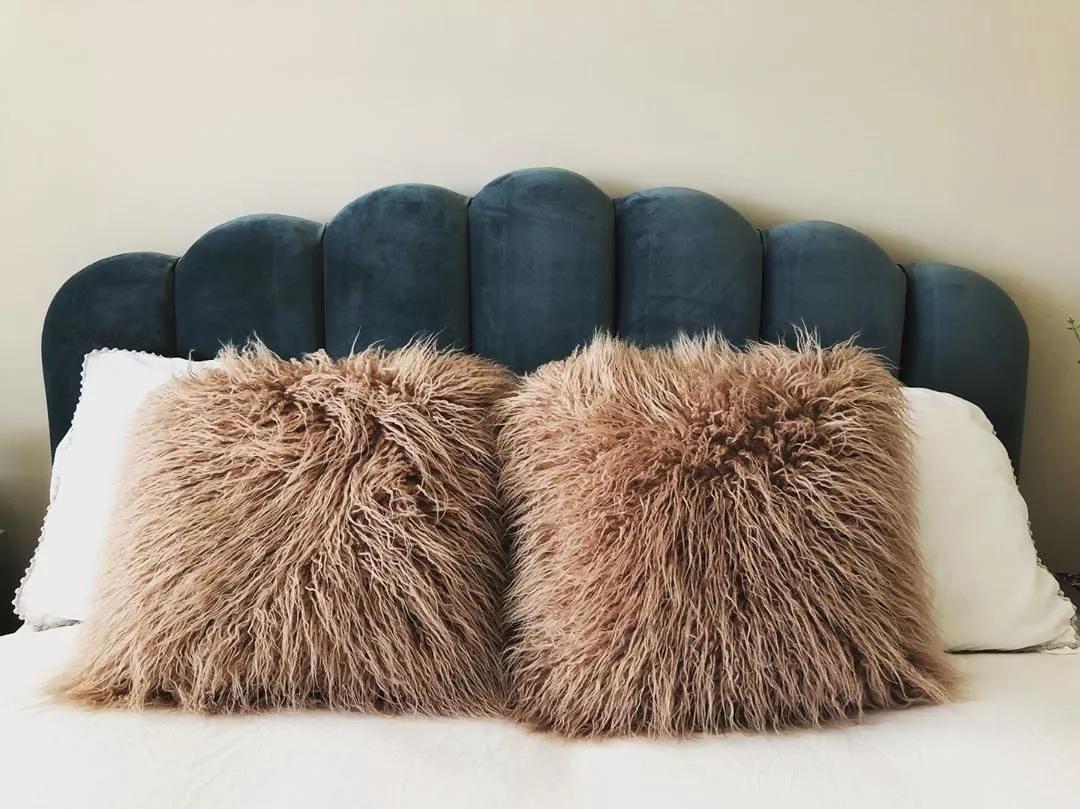 冬天取暖，卧室要选对抱枕、地毯，30张ins美图拿去抄