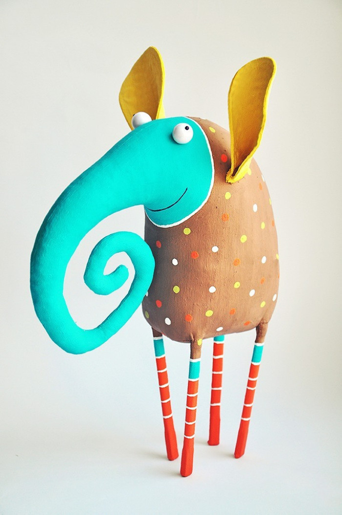 布艺小玩偶制作教程视频,格子布自制简单布艺小玩偶