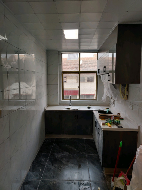 木工自己打原木橱柜,橱柜木工打柜子图