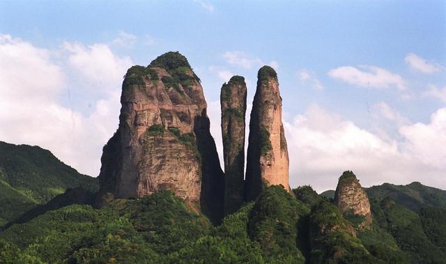 浙江江郎山自驾游攻略,江山江郎山国家重点风景名胜区