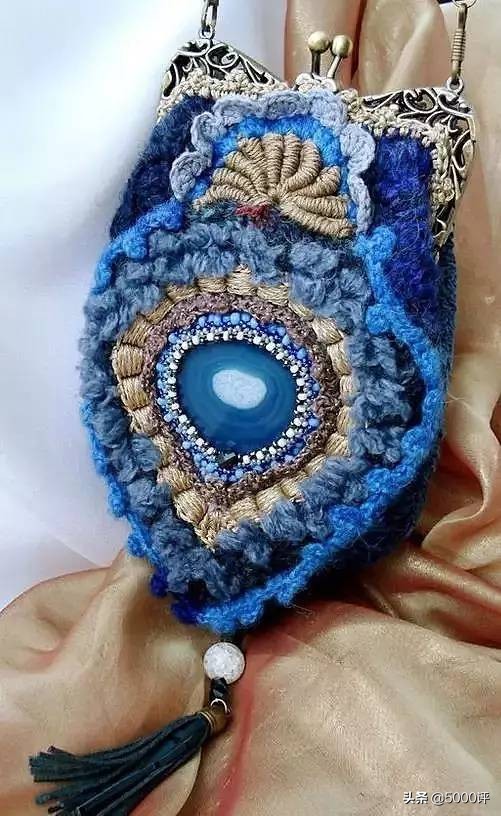 爱尔兰钩花包包,爱尔兰钩花包包图解