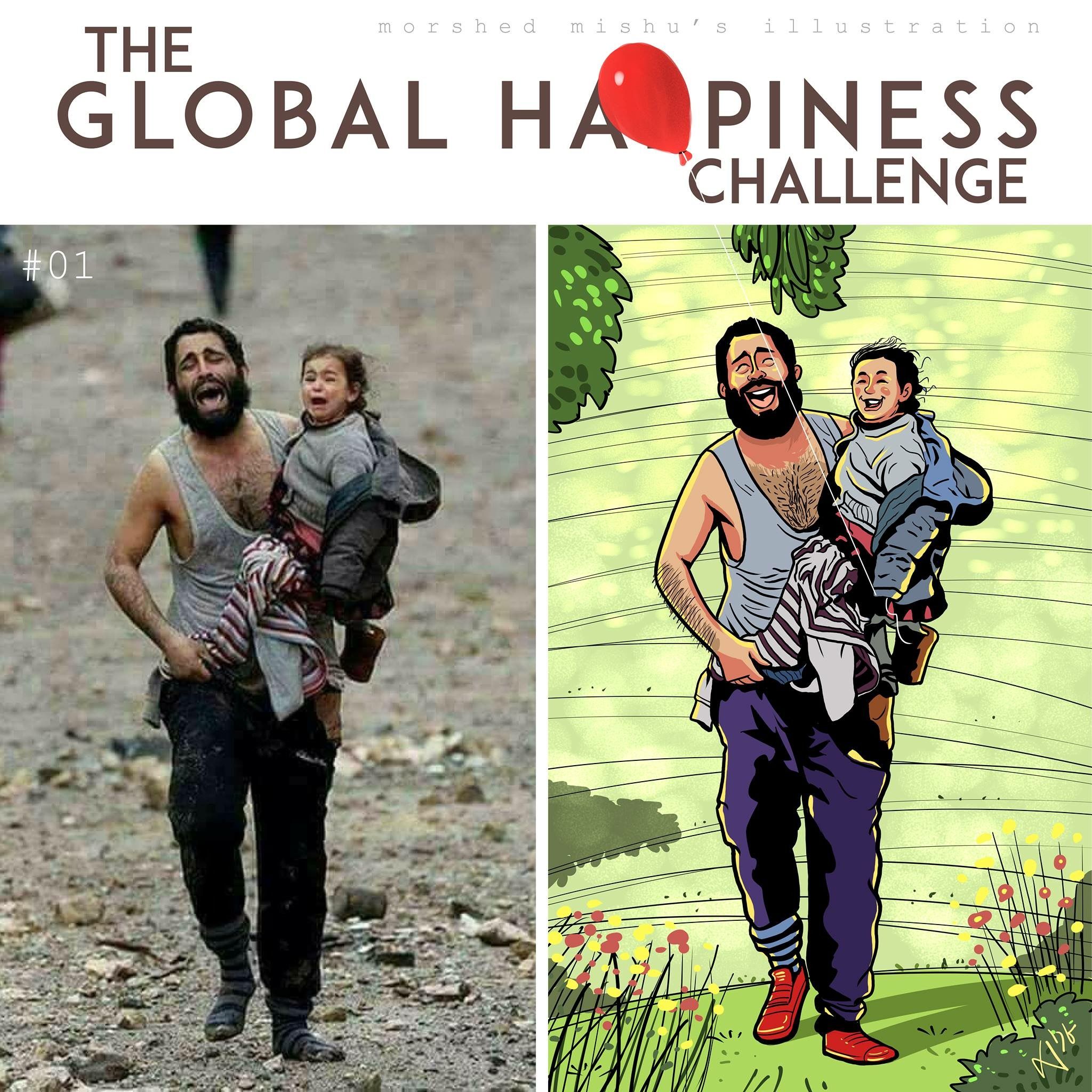 一组讽刺漫画,反讽的漫画