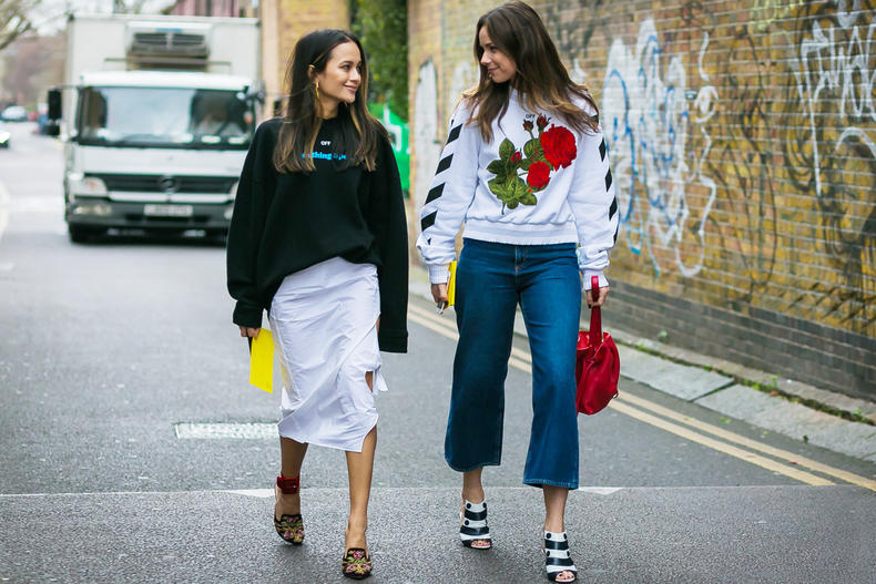 卫衣联名款有哪些,卫衣和裙子搭配层次感