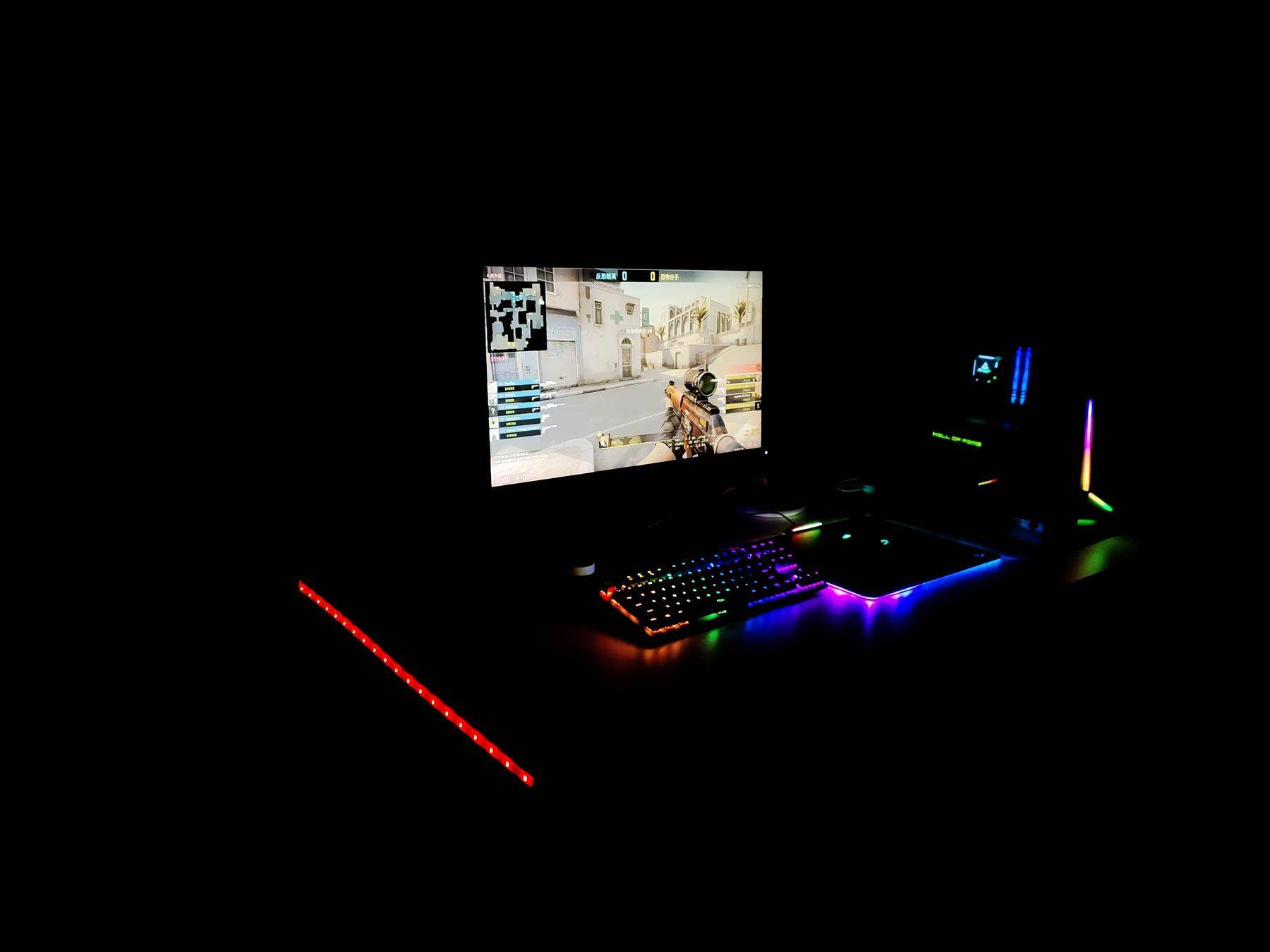 无线灯带控制亮度,彩色灯带控制