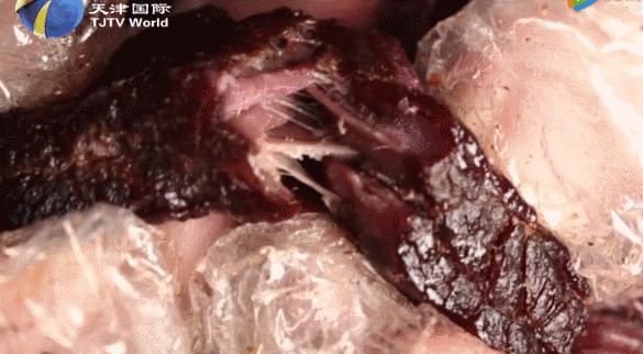 火烤牛肉干最近火的,鞍山西道美食牛肉干