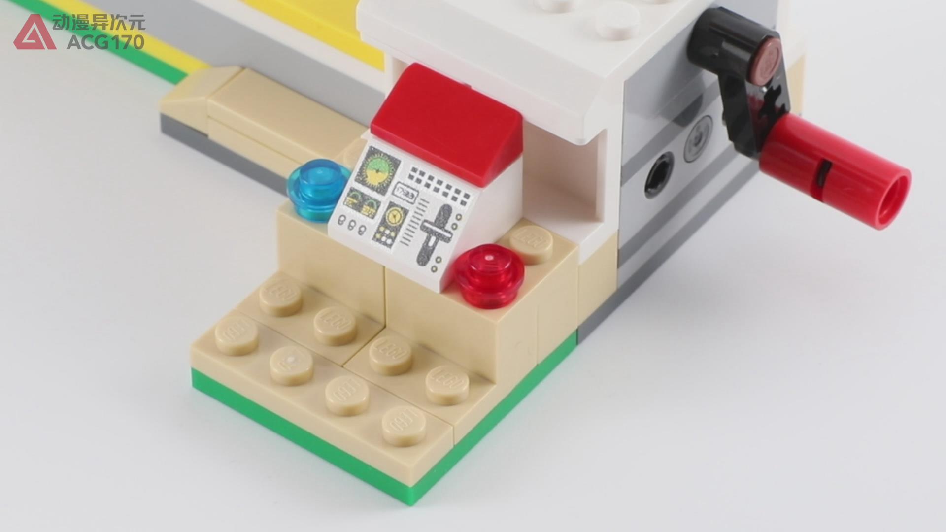 乐高积木创意百变系列,乐高积木9656旋转木马教程