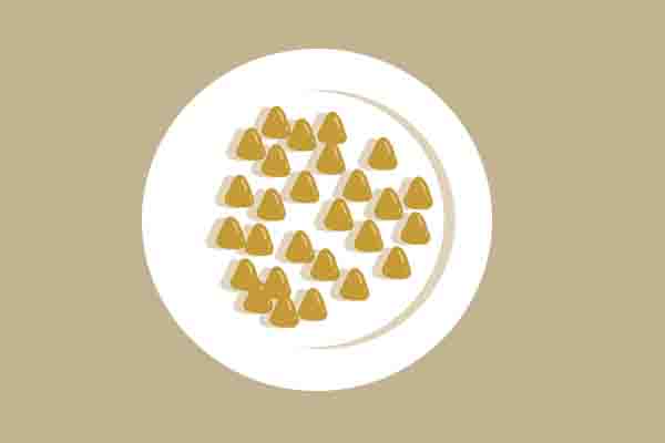 牙缝里面抠出来像石头一样的东西,牙缝中抠出的黄泥