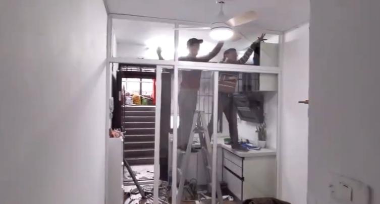 二手房翻新改造小户型45平方,人生第一套房25平米