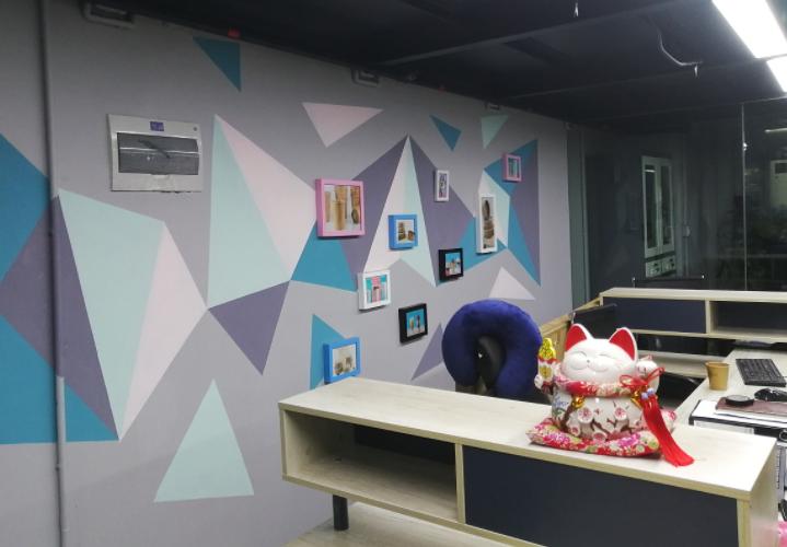 简单的办公室墙绘教程,2020最有创意的墙绘