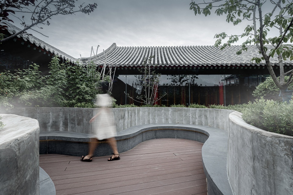 中国传统四合庭院的人文办公综合体升级改造