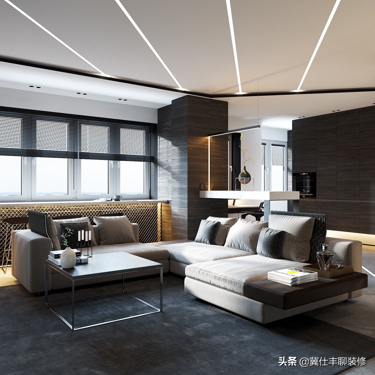 led灯带放哪里合适,安装led灯带多种样式让室内亮堂