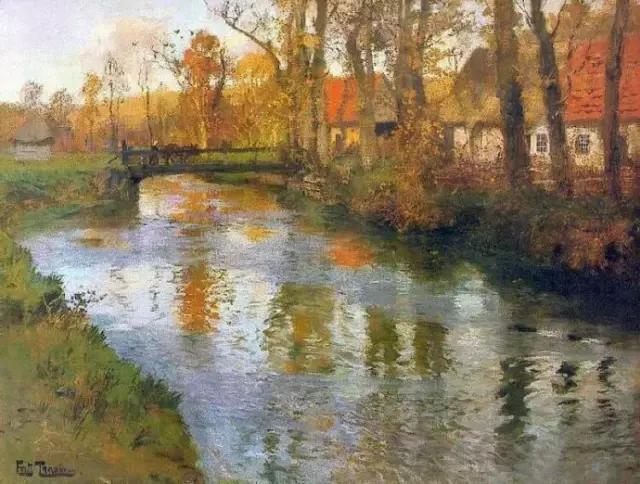 100张油画风景欣赏每一张都是顶配,100张风景油画初学者临摹