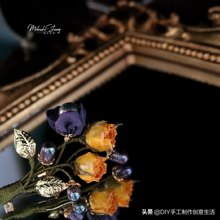 永生花99朵手工,永生花陶瓷饰品