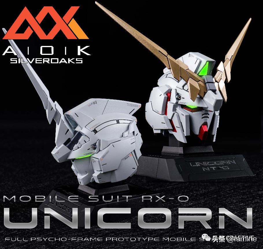 高达uc100独角兽模型开箱,高达ucrx-0