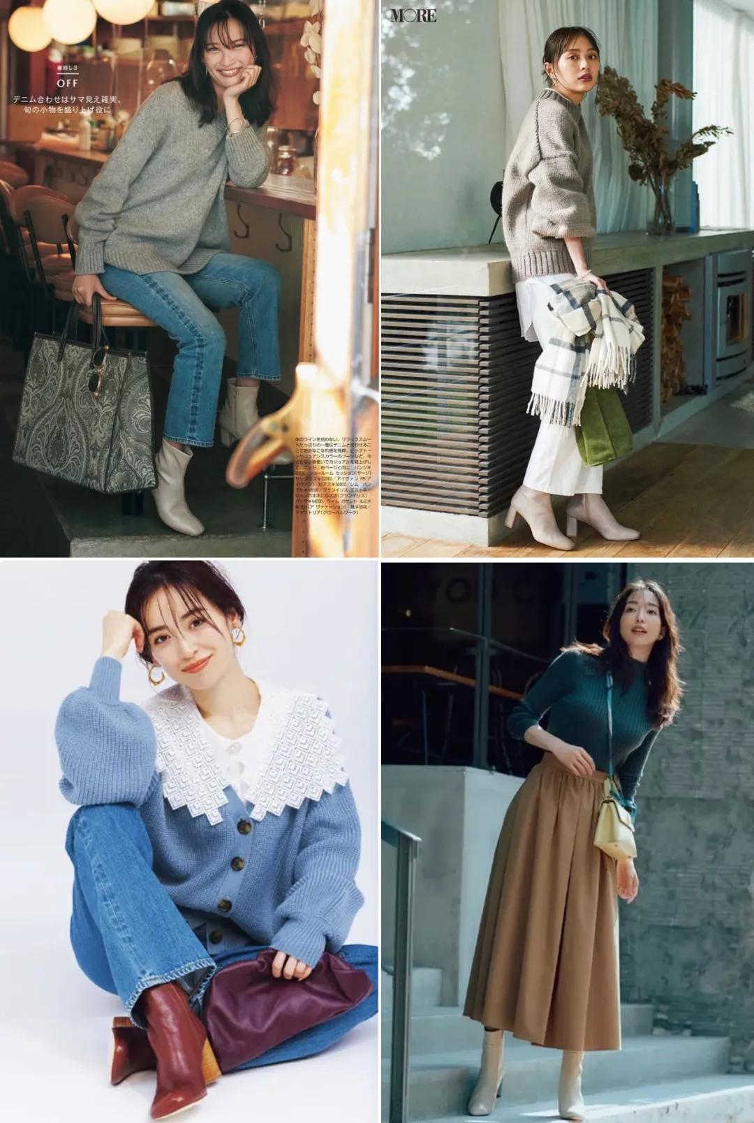 小短靴洋气又高级2023,简约大气的风格才是最高级的时髦