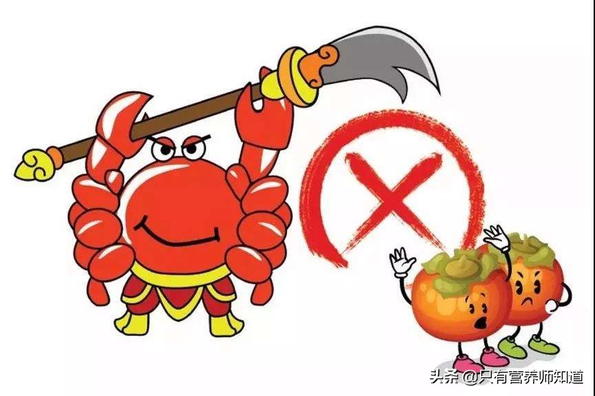 冻柿子不能与什么食物一起吃,柿子不能和什么食物一起吃简笔画