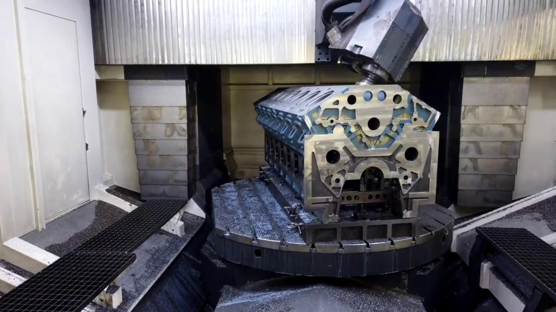 中国军工企业运用的五轴机床,国产五轴机床巅峰之作