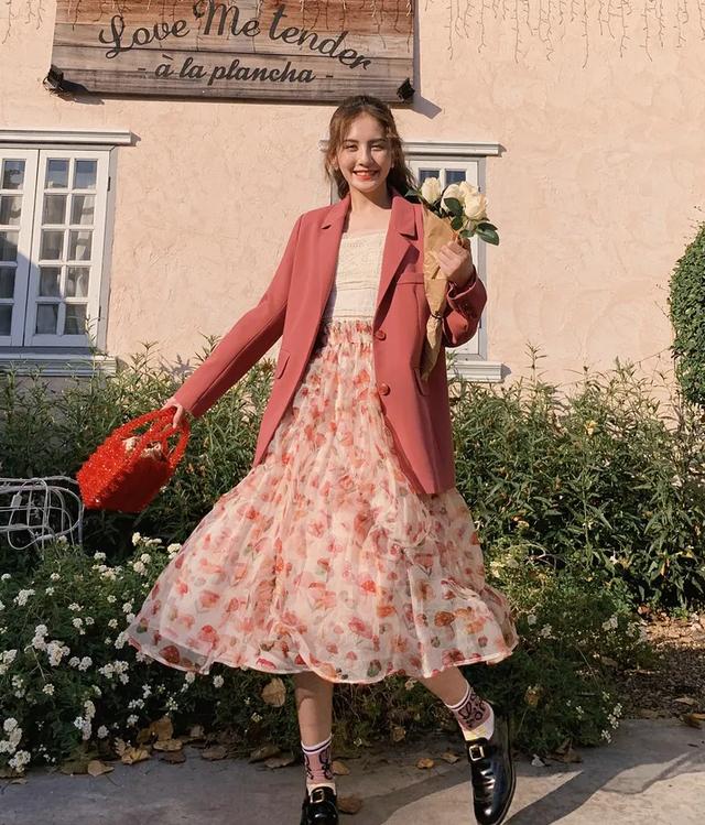 西装连衣裙百褶裙,西装百褶裙连衣裙