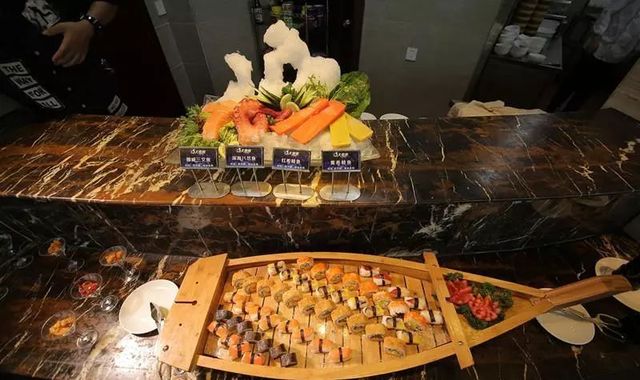 快收藏美食,广州小蛮腰附近海鲜自助餐600元的