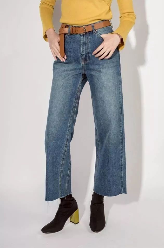 适合腿瘦的穿的新款阔腿裤,冬天不粘腿阔腿裤推荐