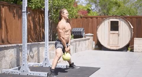 壶铃核心训练动作大全,训练壶铃健身