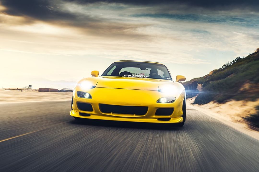 rx-7fd3s白色赛车,rx-7fd3s地平线