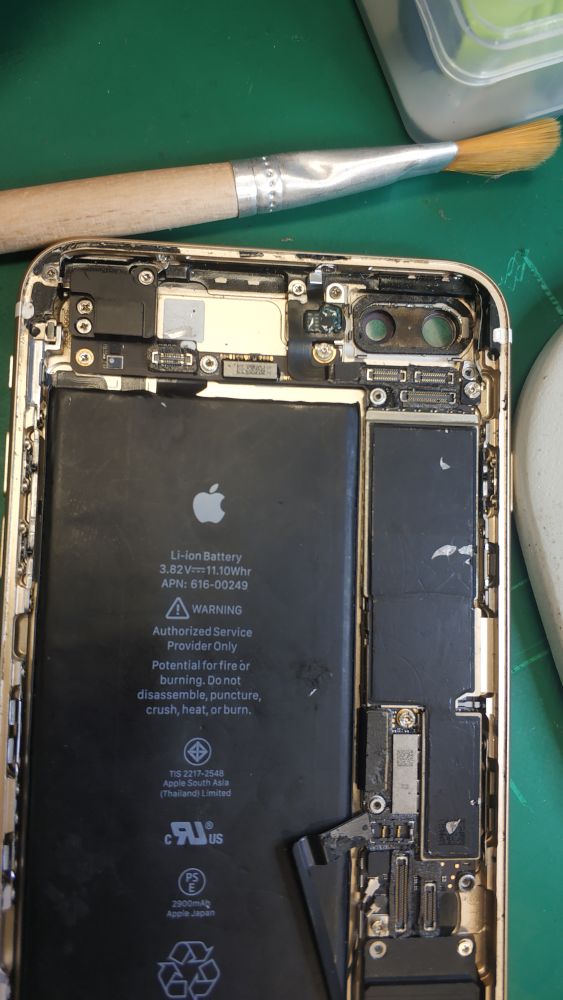 苹果7p拆机换屏教程,苹果7p拆机换电池视频教程