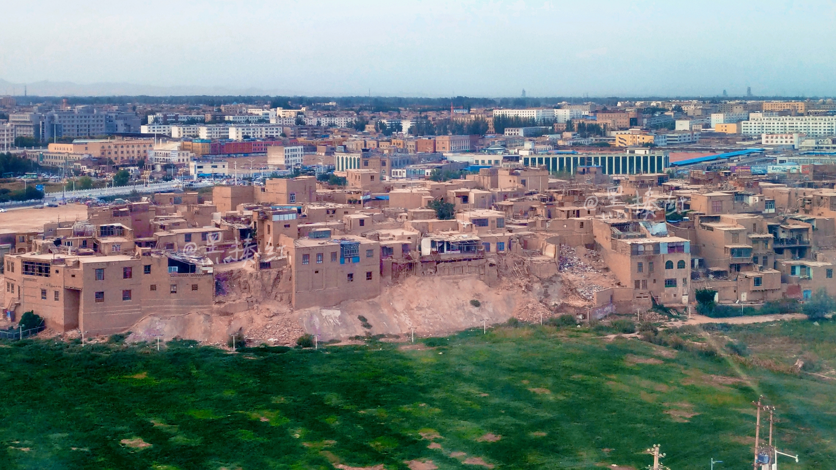 喀什古城废弃房屋,喀什废墟古城