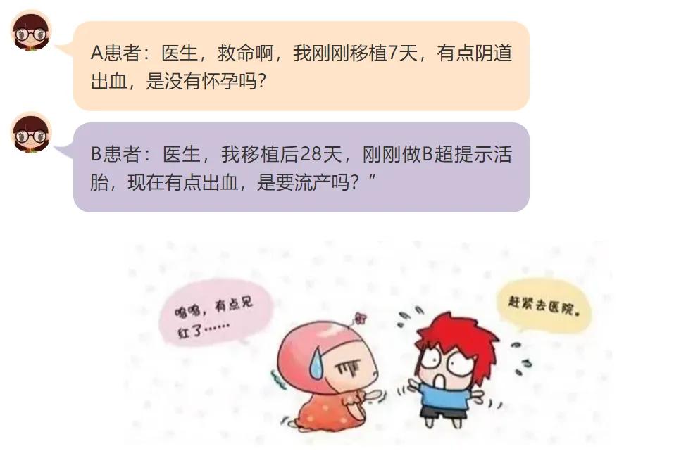 胚胎移植15天肚子疼少量出血,移植胚胎第十一天出血粉色的