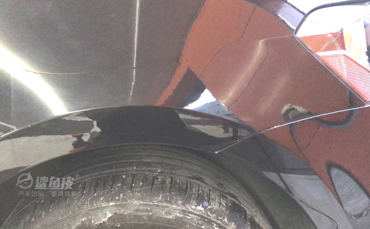 大众后叶子板凹陷修复影响卖吗,大众叶子板凹陷修复教程