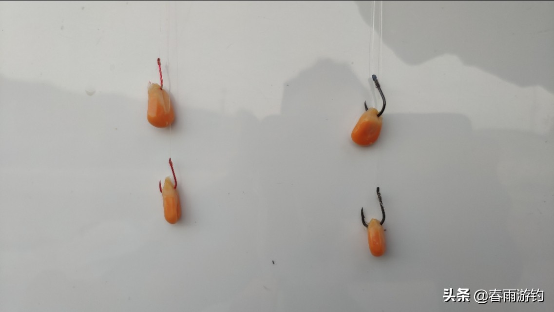玉米挂钩的正确钓法,反底钓玉米如何挂钩