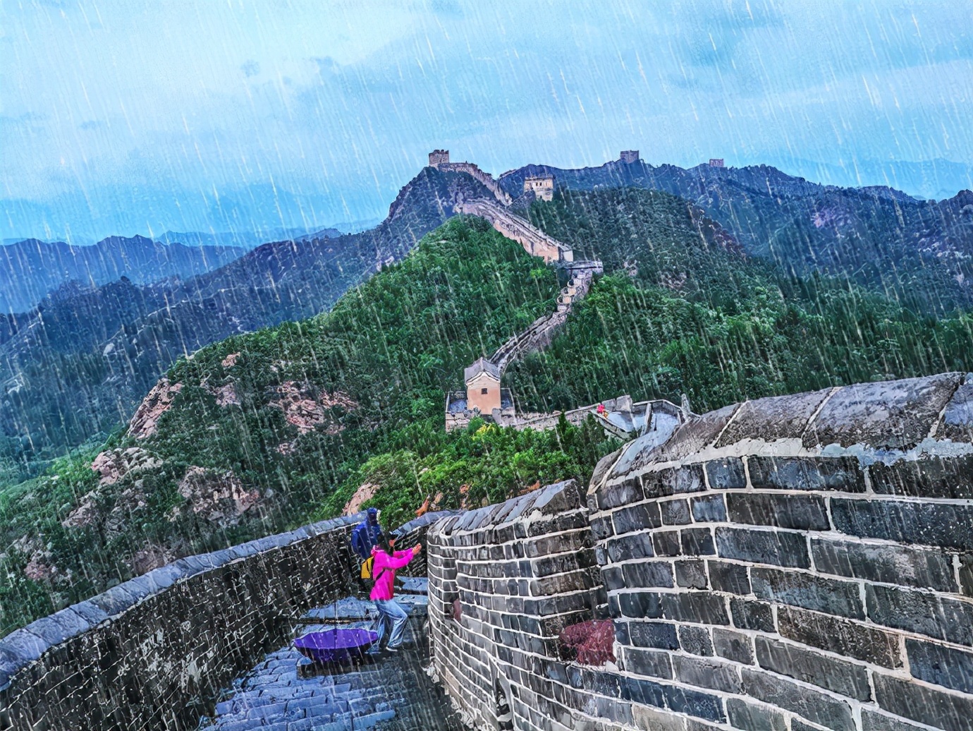 “*歌国**中的长城”金山岭，不到长城非好汉，不来金山岭会遗憾